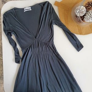 Midi Witchy V Neck Dress